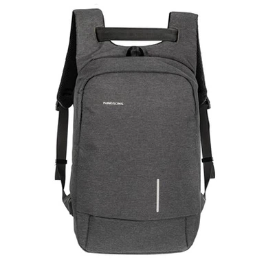 กระเป๋าเป้สีดำผ้าทูโทน